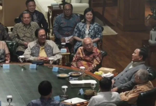 Prabowo Temui APINDO di Hambalang, Tekankan Kolaborasi Pemerintah dan Dunia Usaha
