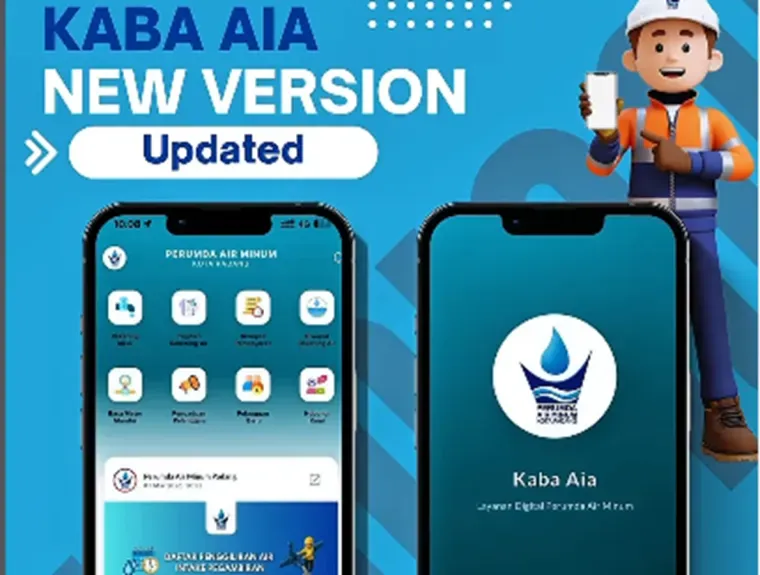 Perumda Air Minum Padang Minta Pelanggan Perbarui Aplikasi Kaba Aia untuk Akses Informasi Layanan