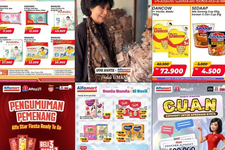Promo JSM Alfamart 19 April 2026: Bahan Dapur Harga Hemat Mulai Rp 4.400
