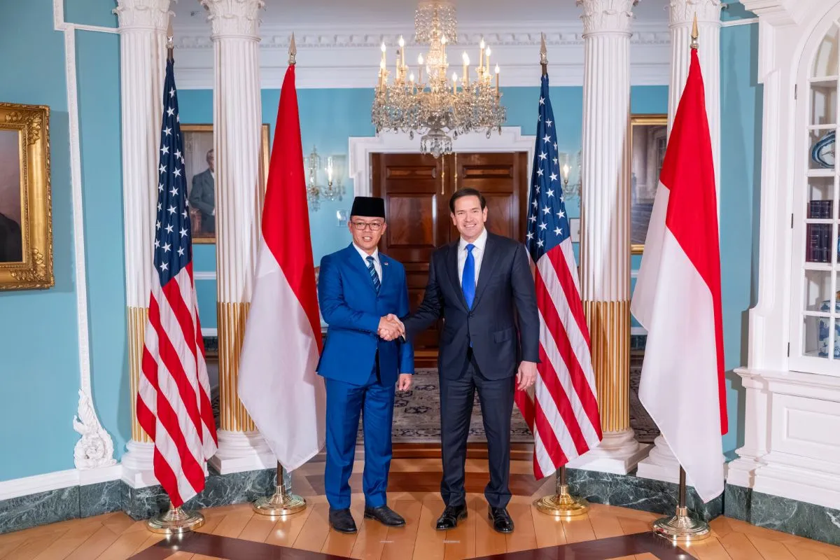Menlu Sugiono Bertemu Menlu AS Marco Rubio, Bahas Penguatan Kemitraan Strategis Komprehensif