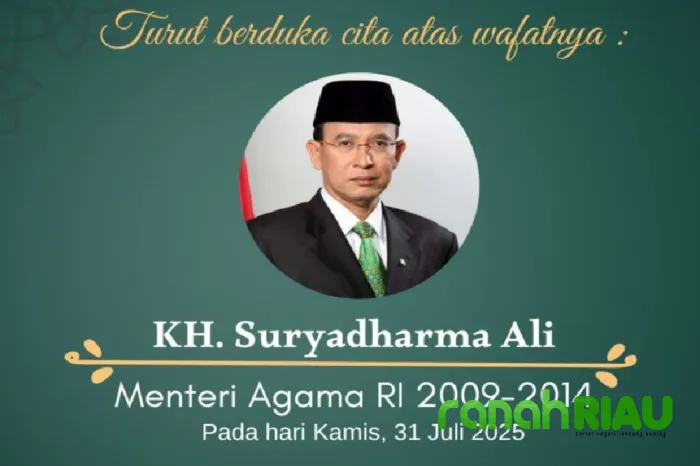Mantan Menteri Agama Suryadharma Ali Wafat pada Usia 68 Tahun