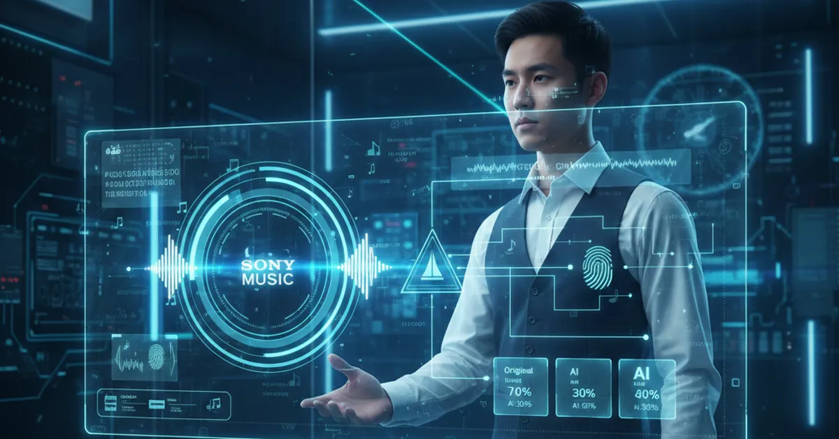 Sony Kembangkan Teknologi Pelacakan Asal-usul Musik Buatan AI untuk Lindungi Hak Cipta