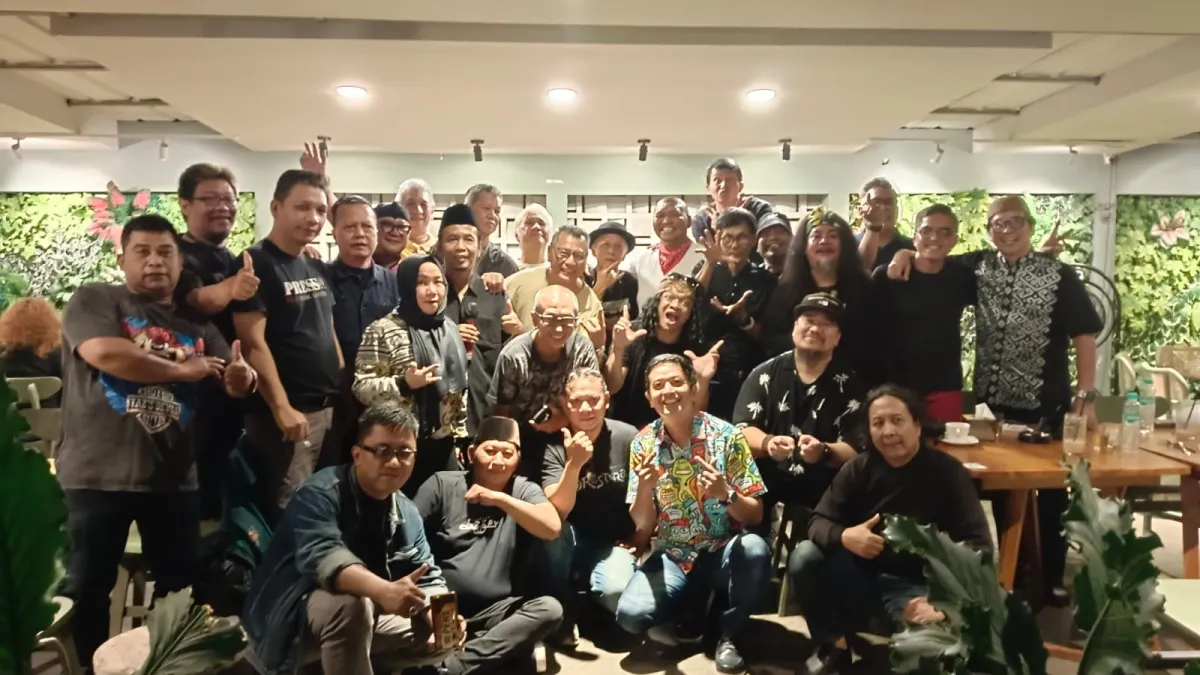 PWI Jaya Sie Musik dan Film Gelar Bukber di Ciputat, Pererat Silaturahmi Wartawan dan Musisi