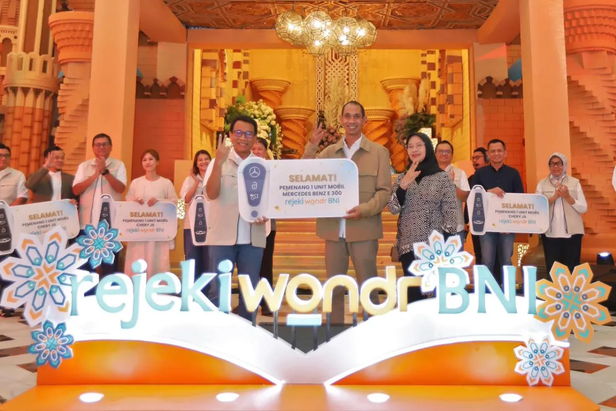 BNI Serahkan Hadiah Undian Rejeki wondr Tahap II, Mercedes-Benz hingga Ratusan Gadget