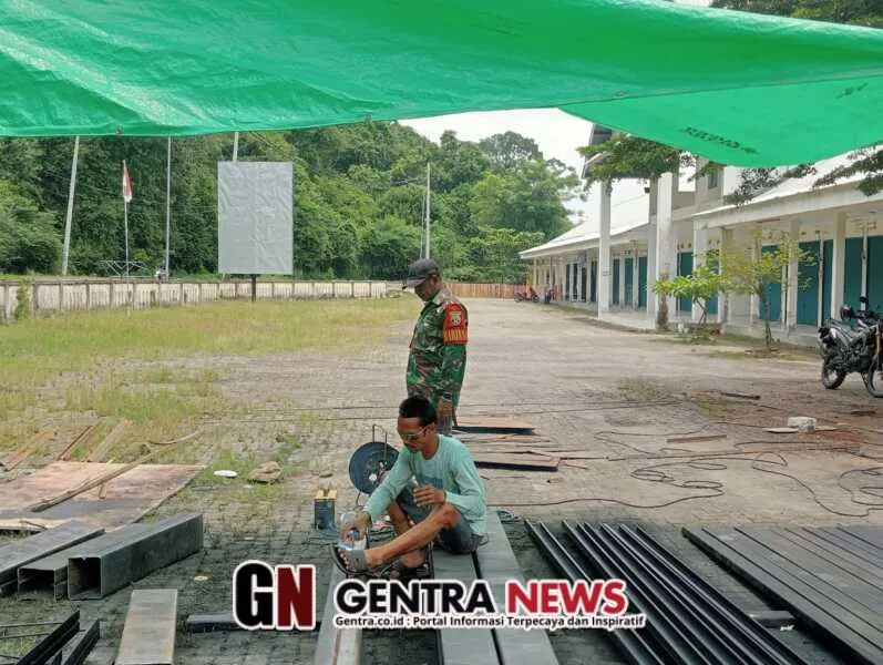 Babinsa Koramil Jereweh Pantau Koperasi Merah Putih di Desa Beru