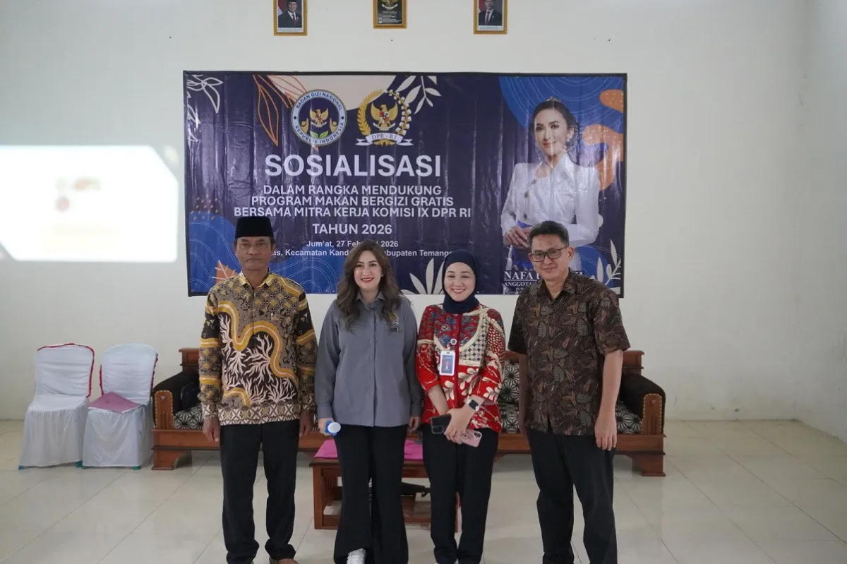 Warga Desa Wadas Temanggung Ikuti Sosialisasi Program Makan Bergizi Gratis