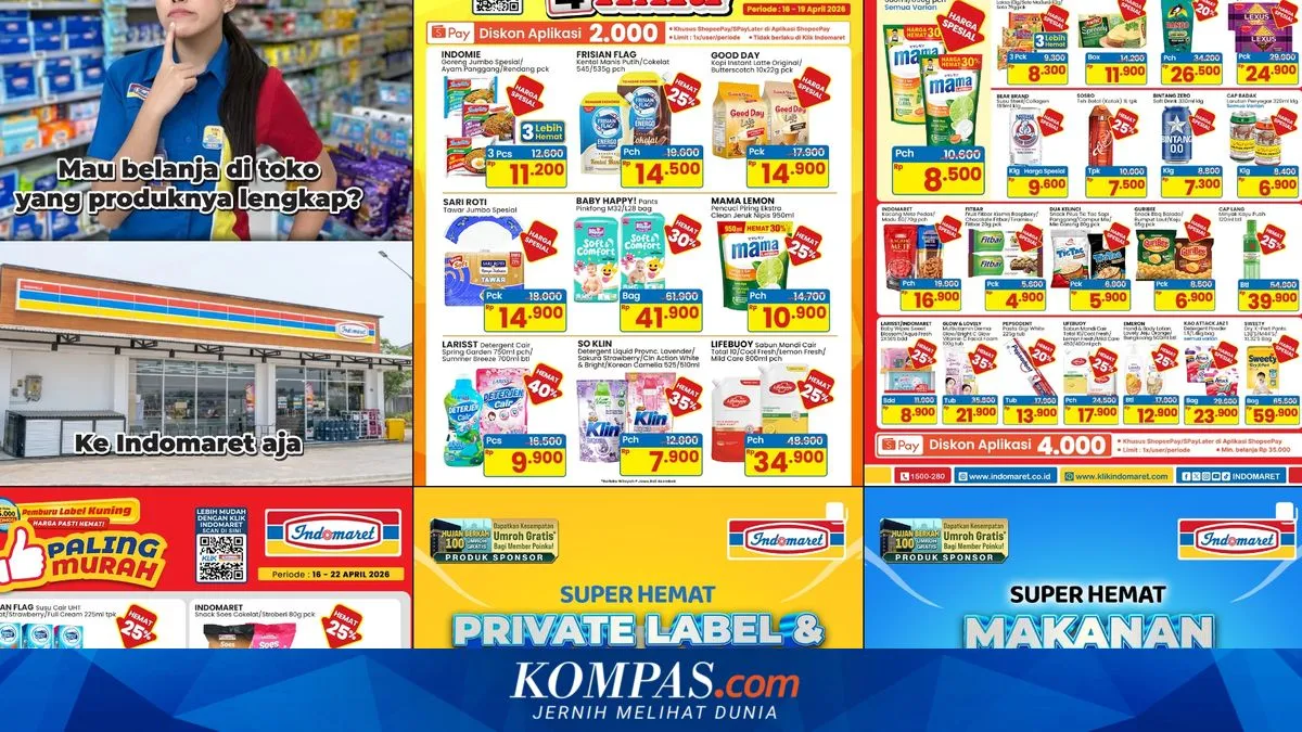 Promo Indomaret 17 April 2026: Diskon Kebutuhan Dapur hingga 50 Persen, Ini Daftar Harganya