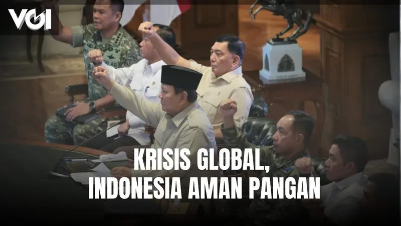 Presiden Prabowo: Indonesia Relatif Aman Hadapi Krisis Global, Khususnya Ketahanan Pangan