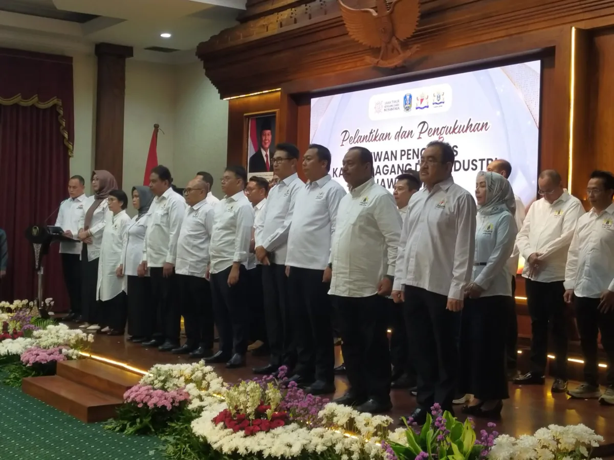 Kadin Jatim Kukuhkan Lebih dari 400 Pengurus Periode 2025–2030, Targetkan Dorong Pertumbuhan Ekonomi 8 Persen