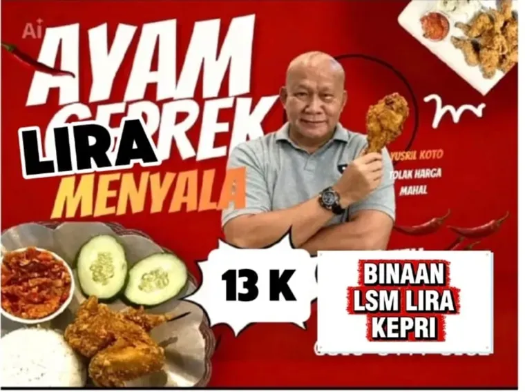 LIRA Kepri Luncurkan Program “LIRA MENYALA”, Target 100 Outlet Kuliner di Batam pada 2026–2027