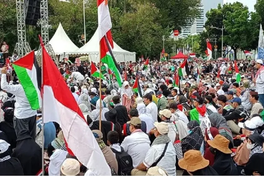 Survei Median: 55,7% Responden Percaya Pemerintah Konsisten Membela Palestina Meski Gabung Board of Peace