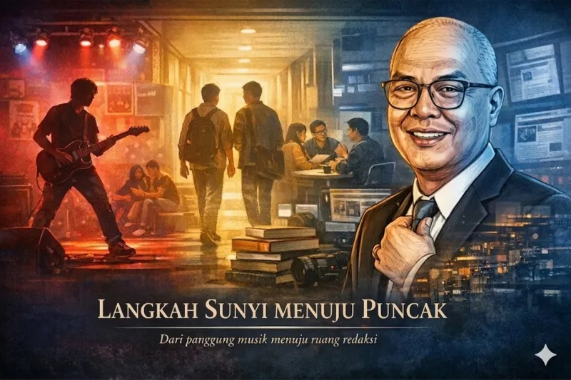 Jejak Masa Muda Akhmad Munir: Dari Panggung Rock hingga Menempa Diri di Dunia Jurnalistik