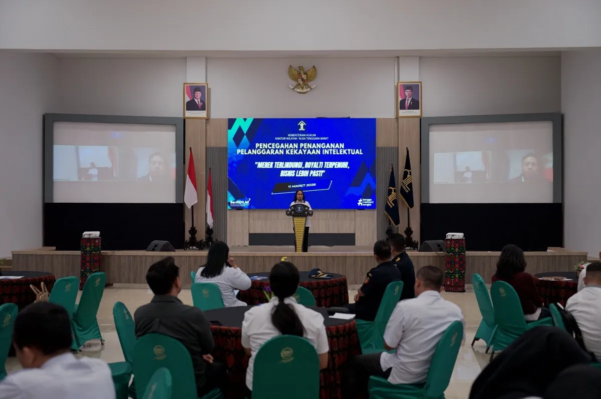 Kemenkum NTB Sosialisasikan Pencegahan Pelanggaran KI, Pelaku Usaha Diingatkan Kewajiban Royalti Musik