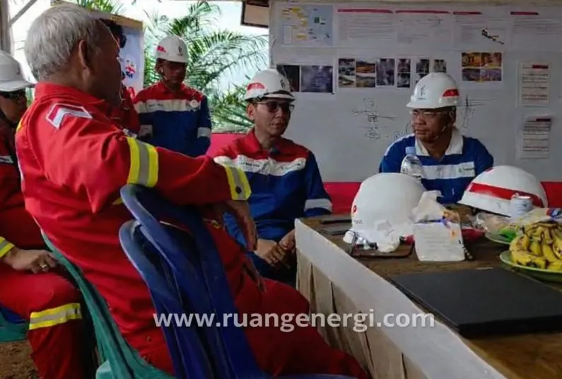 Kepala SKK Migas Tinjau Pipa Gas KP296 di Indragiri, Tekanan Mulai Dinaikkan Bertahap