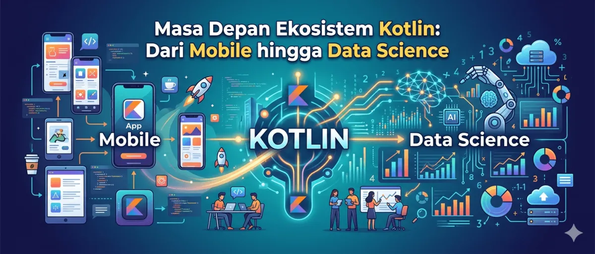 Ekosistem Kotlin Meluas: Dari Android, Multiplatform, hingga Data Science