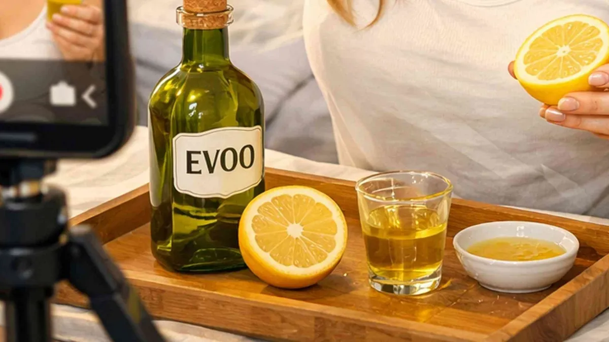 Tren Viral “Shot” Lemon dan Minyak Zaitun: Klaim Sehat hingga Risiko bagi Pencernaan