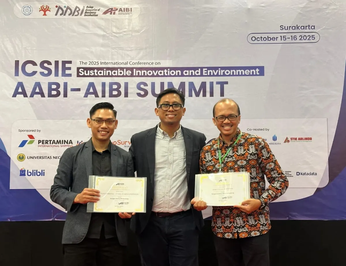 PPIIBT Untan Raih Predikat Inkubator Bisnis Berkembang di AIBI Awards 2025, Tiga Startup Binaan Ikut Berprestasi