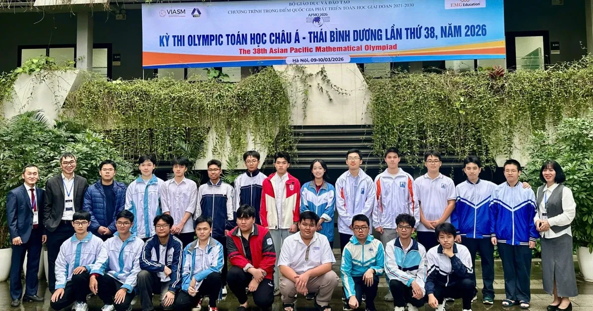 Vietnam Kirim 22 Siswa ke Olimpiade Matematika Asia-Pasifik 2026, Mulai Jadi Koordinator Utama 2026–2028