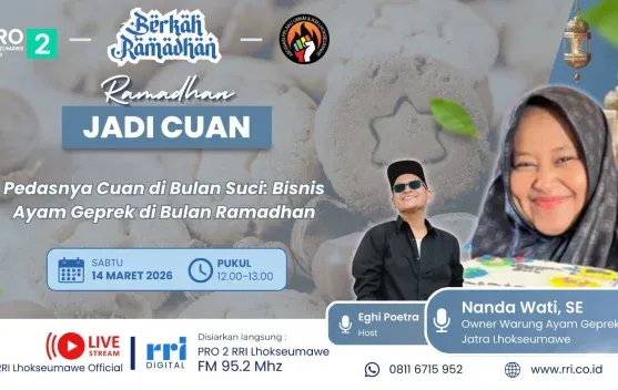 Ramadhan Buka Peluang Usaha Kuliner, Ayam Geprek Jadi Favorit Menu Berbuka