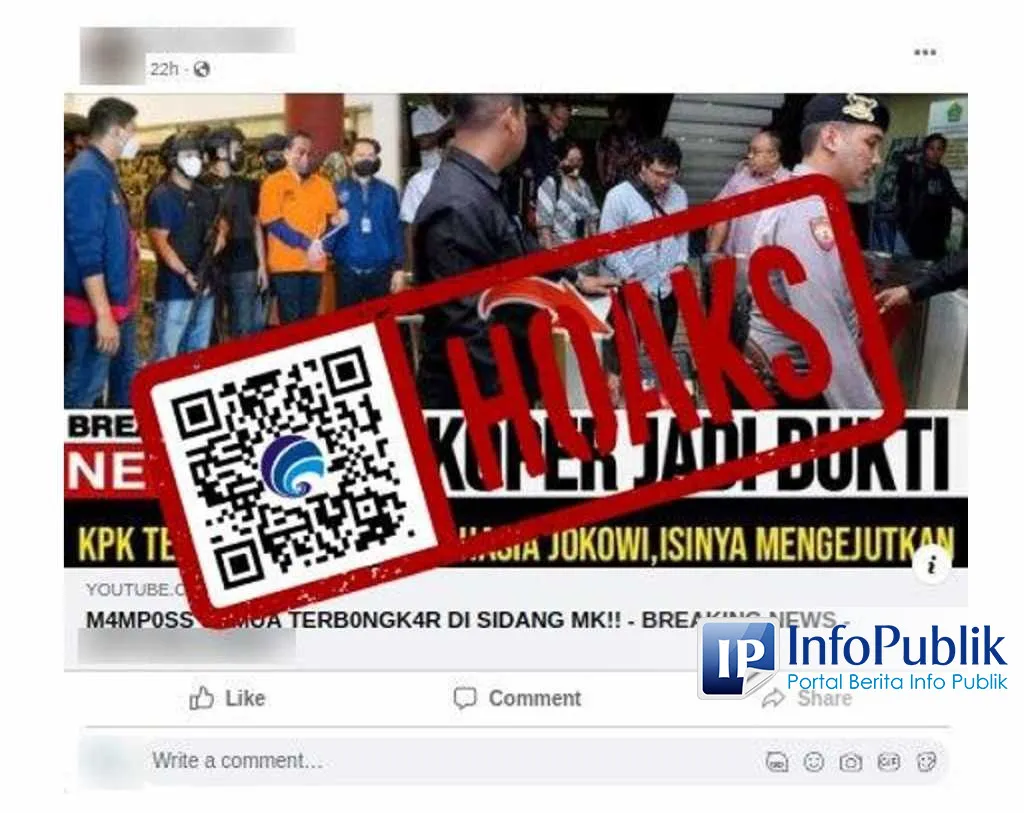 Cek Fakta: Klaim KPK Menemukan Brankas Rahasia Milik Presiden Jokowi Disebut Hoaks