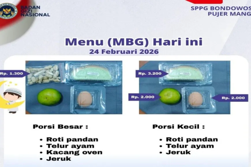 SPPG Mangli Bondowoso Klarifikasi Anggaran Paket Menu Kering MBG Selama Ramadhan