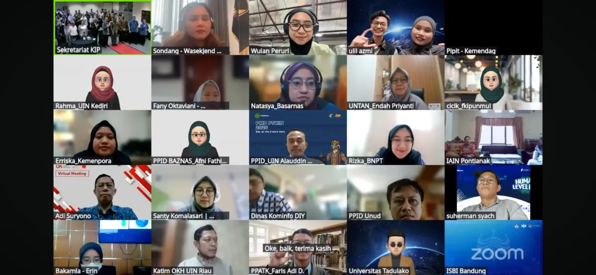 Komisi Informasi Pusat Evaluasi e-Monev 2026 untuk Perkuat Keterbukaan Informasi Publik