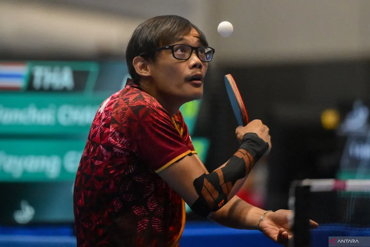 Para Tenis Meja Indonesia Akhiri ASEAN Para Games 2025 dengan Tambahan Dua Emas