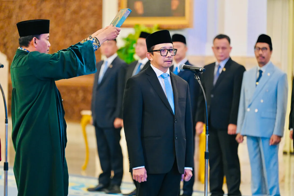 Presiden Prabowo Resmi Lantik Juda Agung sebagai Wakil Menteri Keuangan