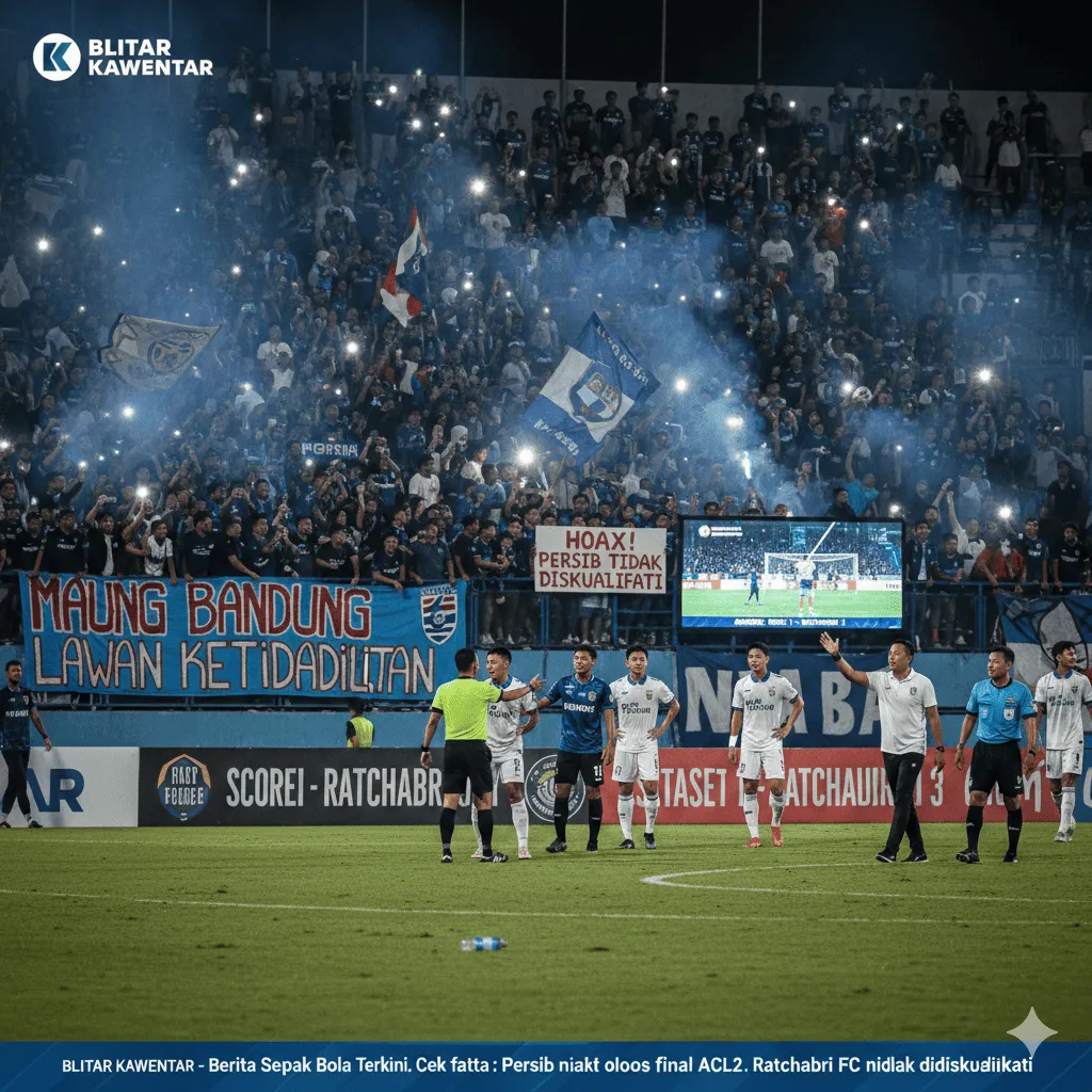 Klaim Persib Bandung Lolos ke Final ACL2 2025/2026 usai Ratchaburi FC Didiskualifikasi Masih Spekulatif