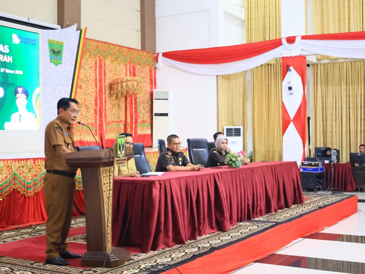 Bupati Padang Pariaman Minta Wali Nagari Kelola Anggaran Transparan agar Terhindar dari Masalah Hukum