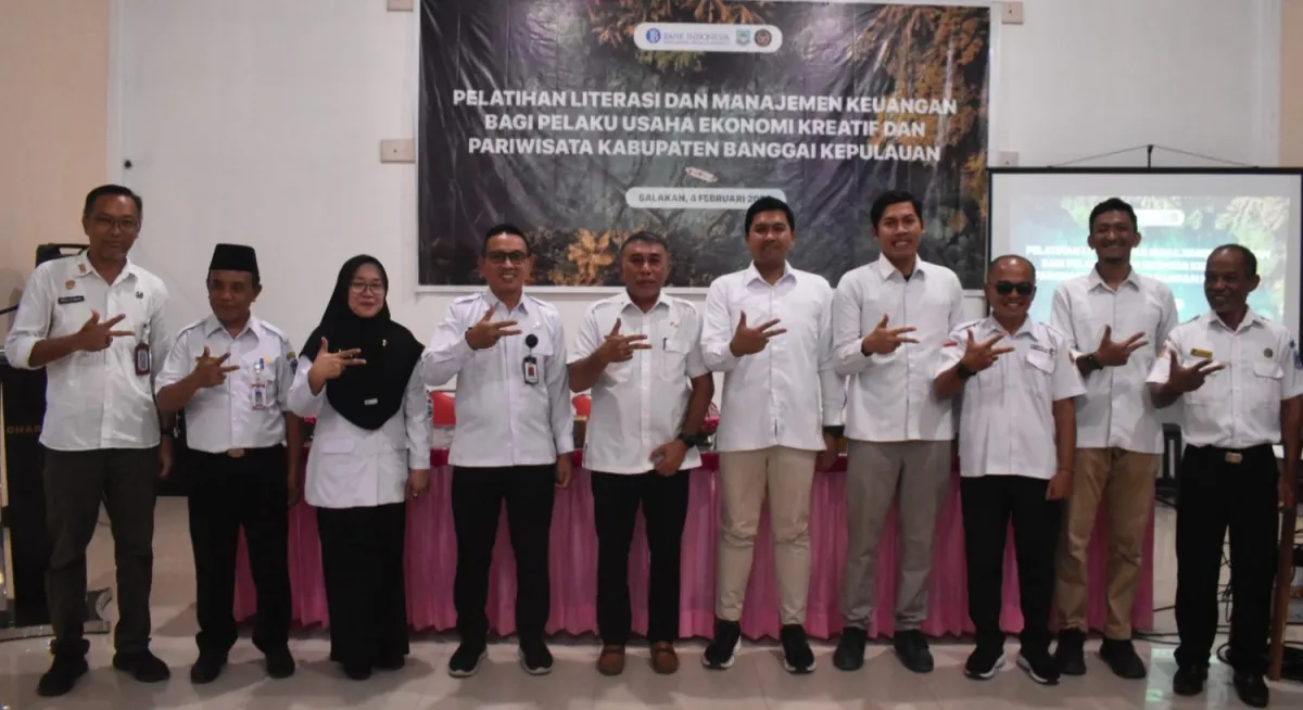 Pemkab Banggai Kepulauan Tekankan Literasi Keuangan untuk Perkuat Ekonomi Kreatif dan Pariwisata