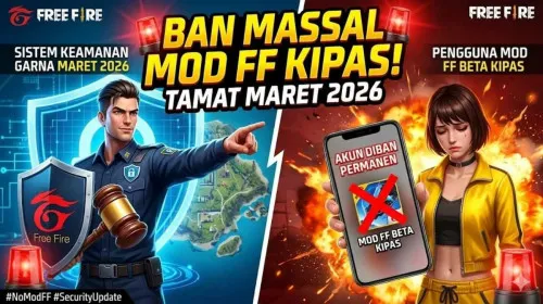 Garena Perbarui Sistem Keamanan 2026, Pengguna FF Beta Kipas Diminta Waspada