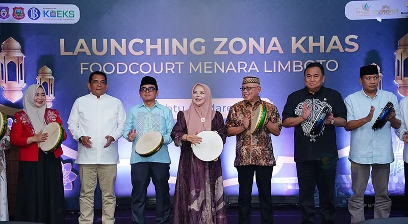 Zona KHAS Menara Limboto Diluncurkan, Perkuat Ekosistem Kuliner Halal dan Daya Saing UMKM