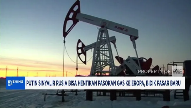 Putin Isyaratkan Rusia Bisa Menghentikan Pasokan Gas ke Eropa