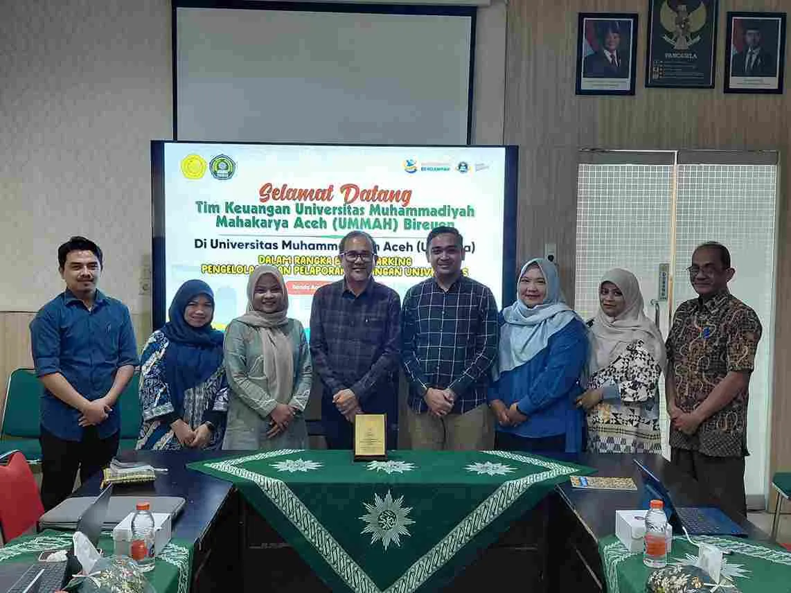 Unmuha Terima Kunjungan Tim Keuangan UMMAH untuk Benchmarking Pengelolaan dan Pelaporan Keuangan