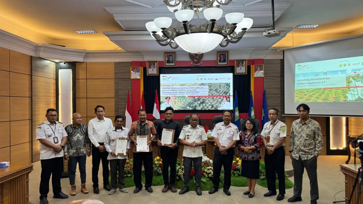Pemkab Sanggau Luncurkan Aplikasi SiPeKebun dan Sosialisasikan Perda Sawit Berkelanjutan