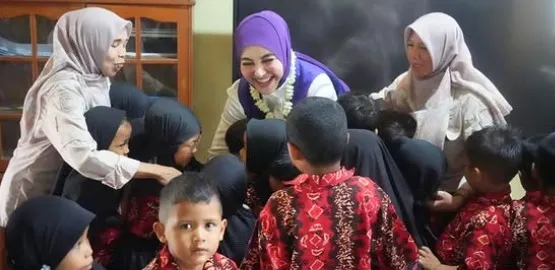 Ketua TP PKK Tanah Laut Tinjau Program Makan Bergizi Gratis dan Posyandu di Pelaihari-Sumber Mulia