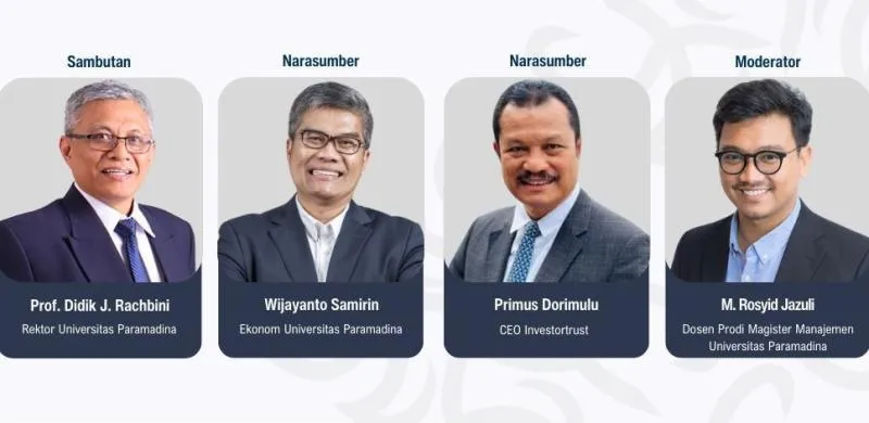 Diskusi Paramadina Soroti Prospek Pasar Modal Usai Evaluasi MSCI dan Moody’s