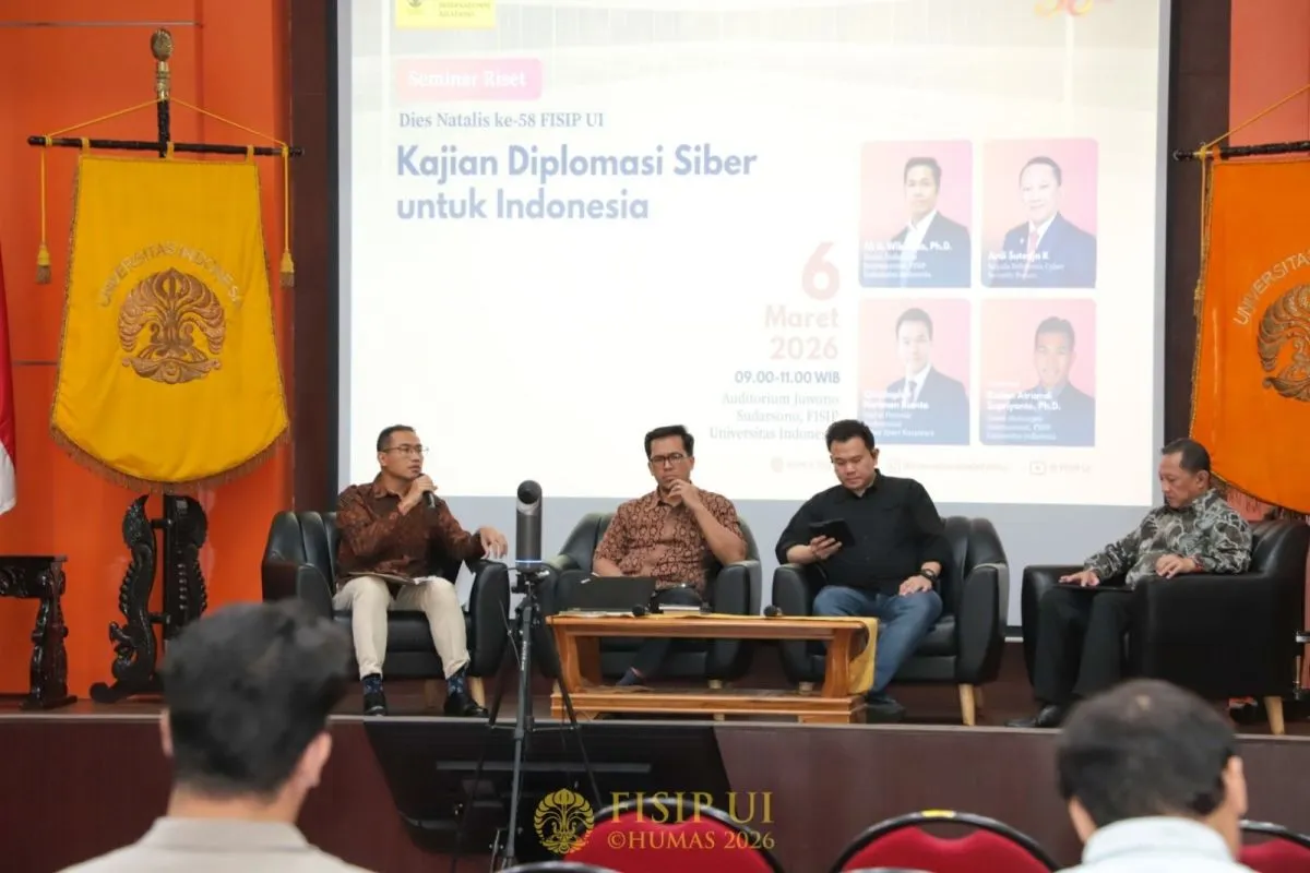 Riset UI: Ruang Siber Kian Jadi Medan Rivalitas Geopolitik Global