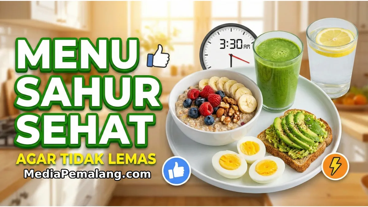 Pencarian Menu Sahur Sehat Meningkat di Ramadan, Ini Pilihan Praktis agar Tetap Bertenaga