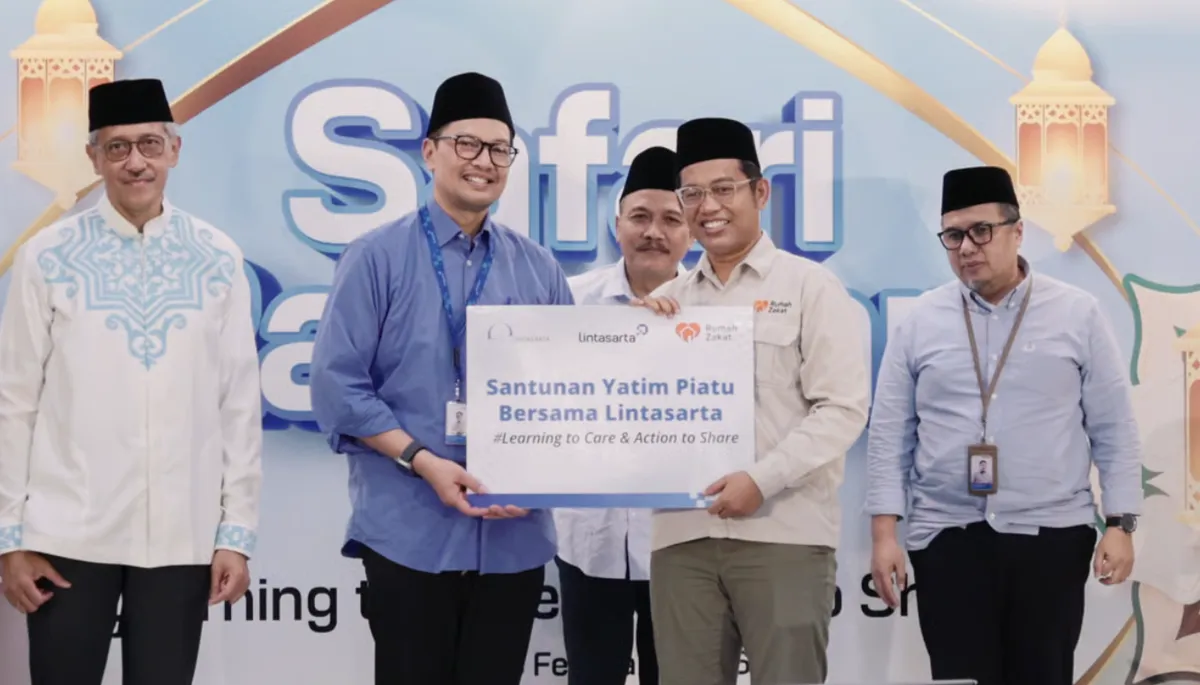 Lintasarta Jalankan Program Sosial Ramadan, Berdayakan UMKM hingga Revitalisasi Surau Pascabencana