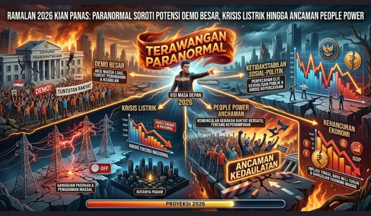 Ramalan 2026 Kembali Ramai, Paranormal Singgung Potensi Gejolak Sosial, Krisis Listrik, dan Ancaman People Power