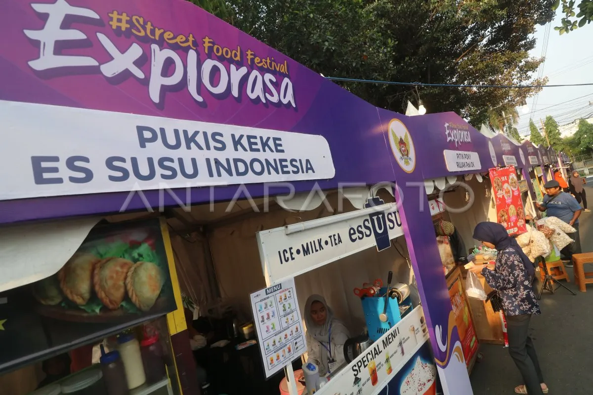 Festival Street Food Explorasa 2023 Digelar di Balai Kota Kediri, Diikuti 38 PKL