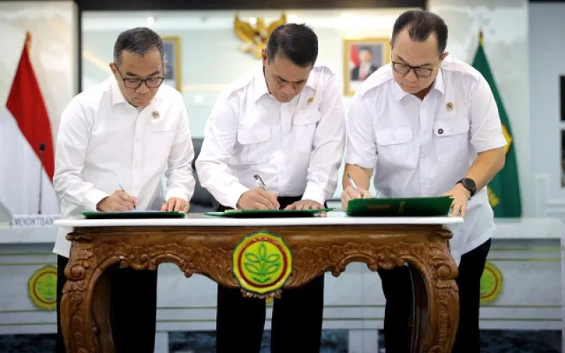 Kementan, BRIN, dan Kemendiktisaintek Sepakati Penguatan Riset Pertanian untuk Swasembada Pangan