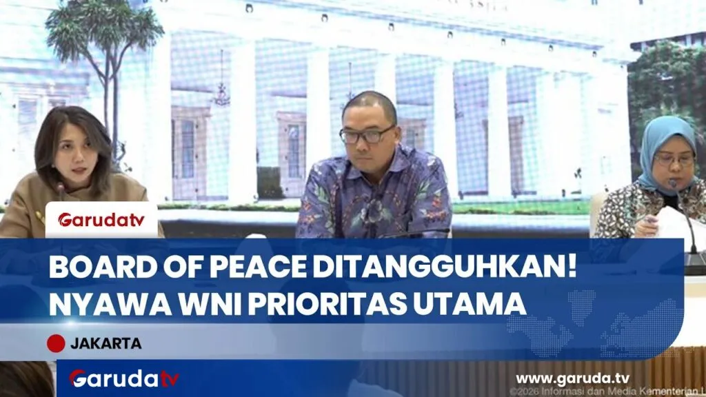 Kemlu RI Tunda Pembahasan Dewan Perdamaian, Fokus Diplomasi Dialihkan untuk Perlindungan WNI di Timur Tengah
