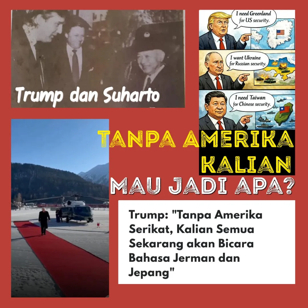 Di Davos, Trump Kembali Singgung Peran AS pada Perang Dunia II dan Isu Greenland