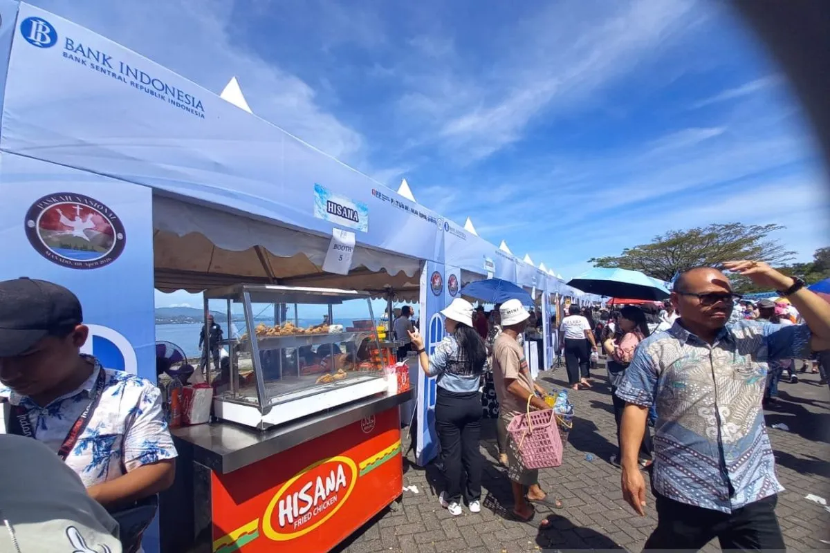 BI Sulut Sediakan Kuliner Gratis dari UMKM pada Perayaan Paskah Nasional 2026 di Manado