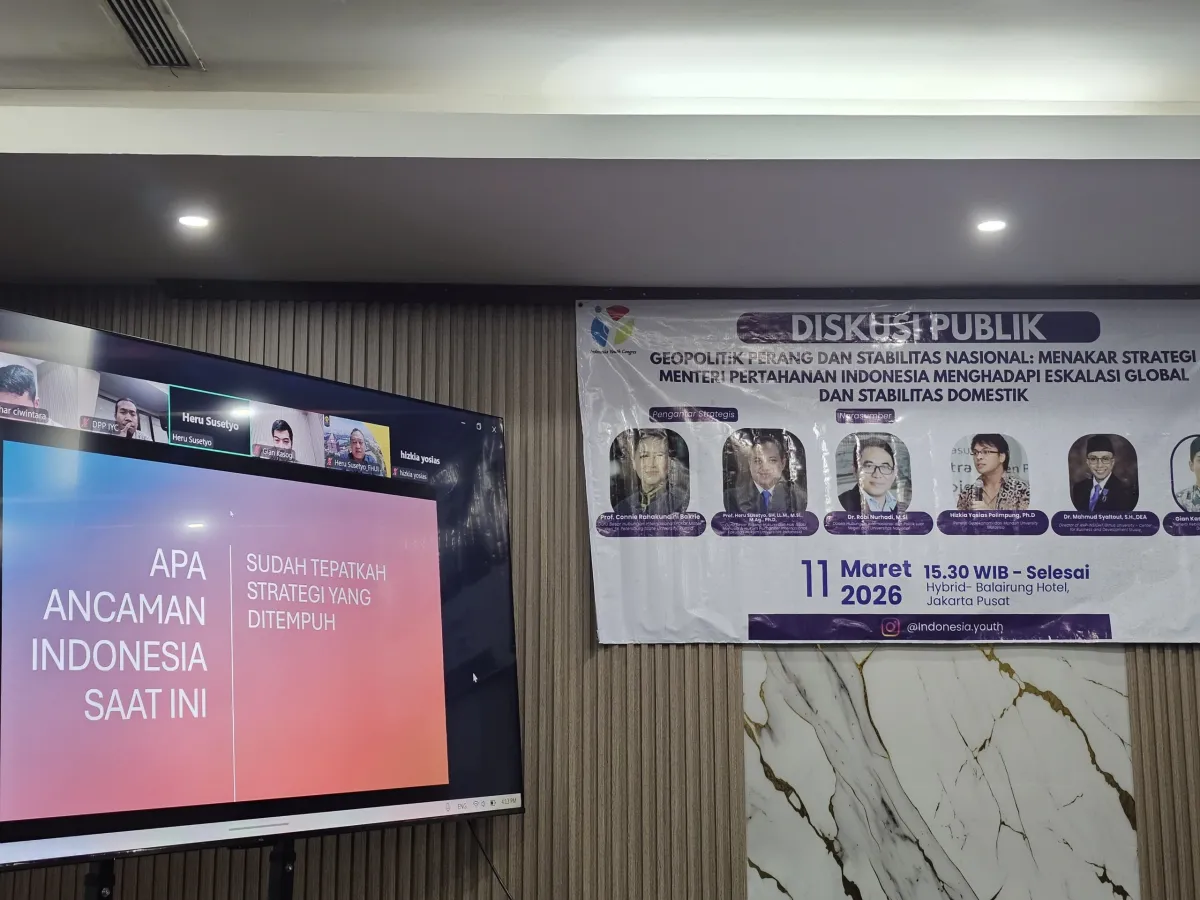 Akademisi dan Peneliti Ingatkan Menhan Sjafrie Tetap Fokus pada Mandat Pertahanan