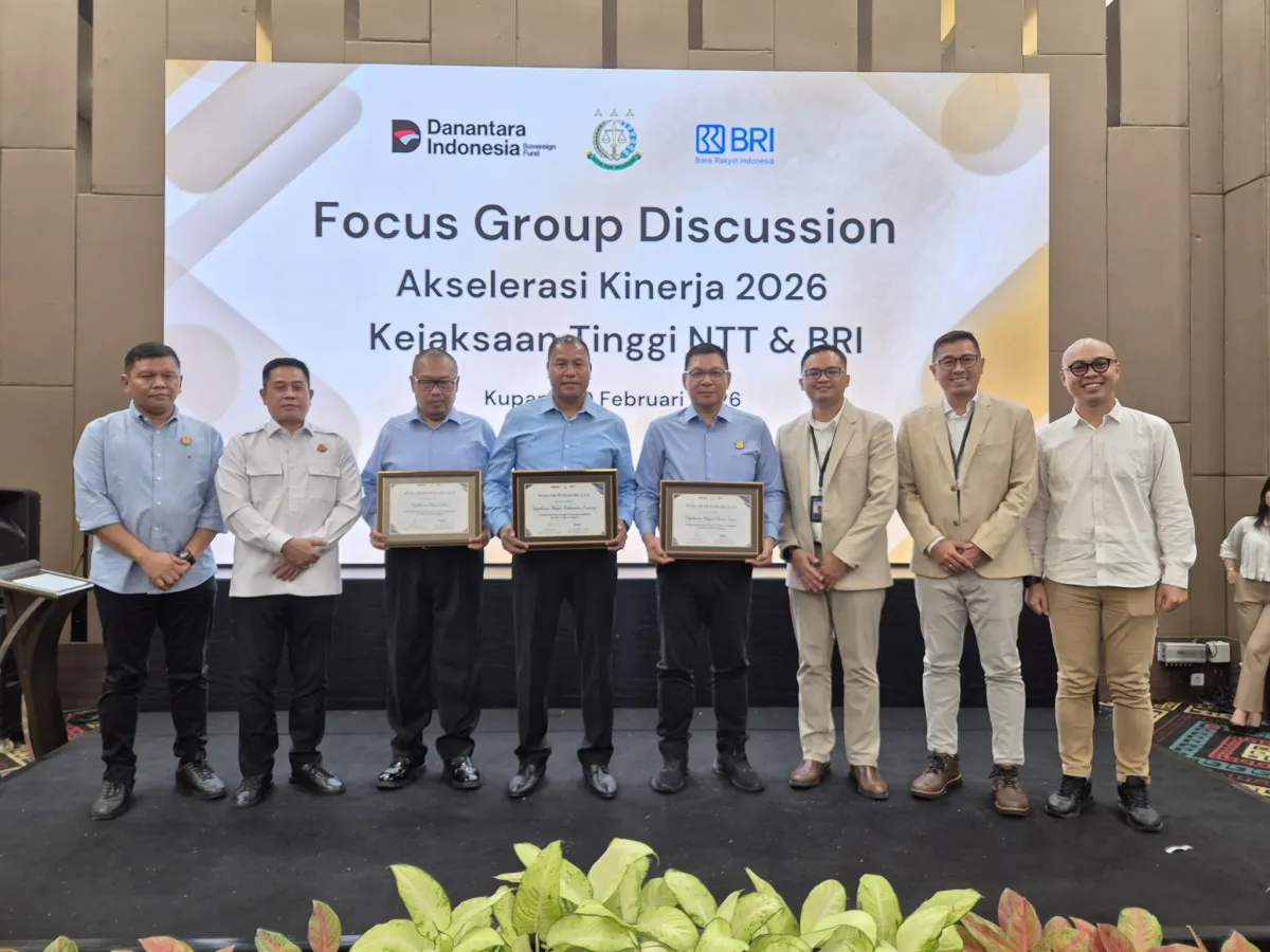 Kejati NTT dan BRI Evaluasi SKK, Pemulihan Keuangan Negara Capai Rp11,2 Miliar
