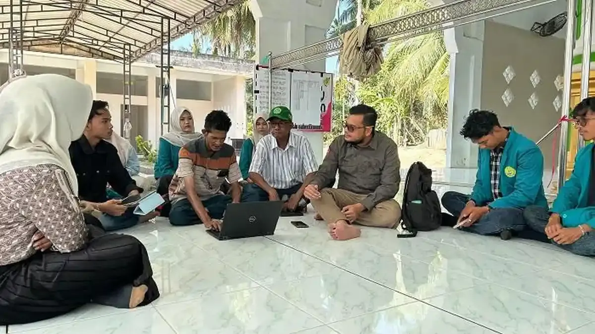 Mahasiswa dan Dosen Umuslim Kembangkan Aplikasi Pendataan Tanggap Darurat Bencana di Pante Lhong